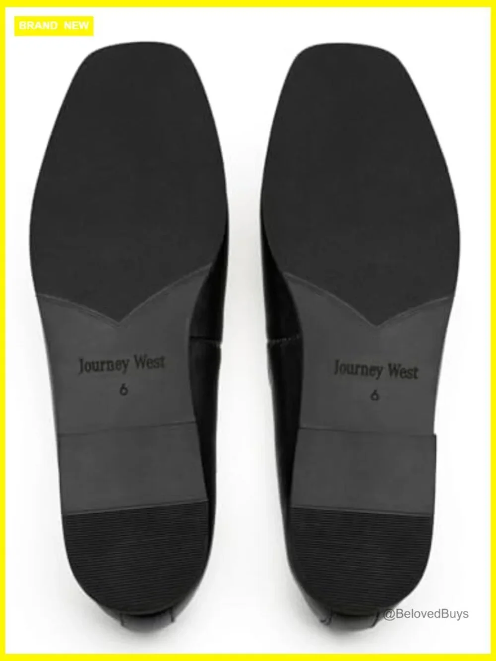 Women's Lightweight Leather Mary Jane Flats - Slip On Walking Shoes